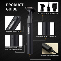 3-in-1 Women's Hair Removal Trimmer - Intimate Grooming & Shaving Kit for Smooth Skin thumbnail