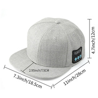 Navy blue Wireless Speaker Hat - Bluetooth 5.4 Baseball Cap with Dual Speakers for Outdoor Sports and Music, Hands-Free Audio Experience thumbnail