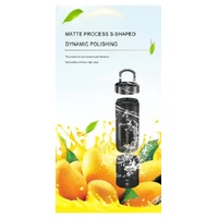 Pink Portable Juicer - Magnetic Charging Fresh Juice Blender, Multifunctional Ice Crushing Fruit Mixer thumbnail