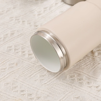 Natural Color 316 Stainless Steel Insulated 730ml Tumbler with Straw - Dual-Drink Ceramic Liner Portable Car Cup thumbnail