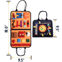 Montessori Busy Board - Educational Sensory Activity Toy for Toddlers thumbnail