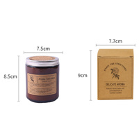 Fig (Ficus Carica) Aromatherapy Scented Candle - Hand-Poured Soy Wax Candle for Relaxation and Home Decor thumbnail