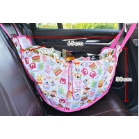 Green Car Back Seat Organizer Hammock - Portable Storage Solution thumbnail