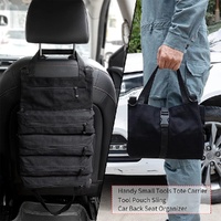 Black 5-Pocket Roll-Up Tool Bag Organizer thumbnail