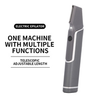 Rechargeable Electric Hair Epilator with Adjustable Length - Multipurpose Grooming Tool thumbnail