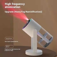 White Starry Night Projector Humidifier - Night Light with Romantic Mist Effect thumbnail