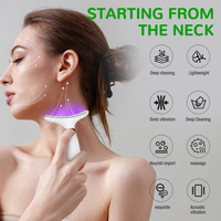 7-Color LED Neck Massager with Heat Therapy, 7 Modes, USB Rechargeable Neck Beauty Device thumbnail