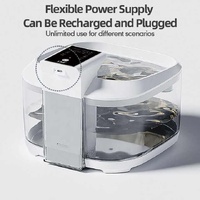 White 4.5L Rechargeable Pet Water Fountain for Cats & Dogs - Automatic Circulating Water Dispenser with Large Capacity thumbnail