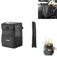Car Trash Can, Waterproof Insulated Cooler Bag, Foldable Auto Organizer, Multi-Purpose thumbnail