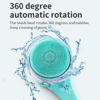 White Electric Bath Brush & Multi-Functional Massager – Long Handle Waterproof Body Cleansing Tool thumbnail