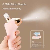 White Portable Oxygen Injector for Face Hydration and Skin Rejuvenation, 40ml USB Rechargeable Atomizer thumbnail