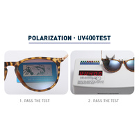 Leopard Yelloe Lens Stylish Polarized Sunglasses for Men and Women - UV Protection, Lightweight Design, Trendy Sunglasses for Outdoor Activities thumbnail