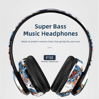 Wireless Bluetooth Headphones - Stylish Over-Ear Design with Long Battery Life, Hi-Fi Sound, and Universal Compatibility (colour B) thumbnail