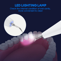 3-Speed Ultrasonic Electric Dental Cleaner with LED Light and Type-C Charging - Professional Plaque Remover Kit thumbnail