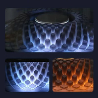 LP90 White 360° Bluetooth Home Theater Speaker - LED Light Effect, 120W Surround Sound thumbnail