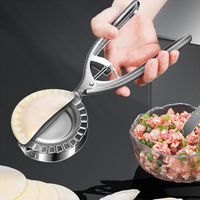 Stainless Steel Dumpling Maker with Handle - 304 Food-Grade Material thumbnail