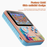 G5 Retro Handheld Game Console with 500 Classic Games -Sky Blue thumbnail