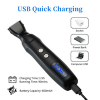 6-in-1 Rechargeable Electric Grooming Kit with Interchangeable Heads and LED Display thumbnail