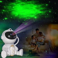 Astronaut Galaxy Projector Night Light with Remote Control(Rocket) thumbnail