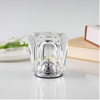 Crystal LED Table Lamp with Starburst Effect, Rechargeable and Portable Design,Type A 90mm (H) × 82mm (W) thumbnail