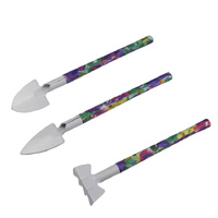 YL/L05 Green 5-Piece Compact Gardening Tool Set with Durable Case - Essential for Home Gardens thumbnail