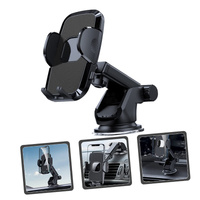 360° Adjustable Car Phone Holder - Dashboard and Air Vent Mount（S161+CF26） thumbnail