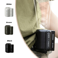 Black Outdoor Waist Fan - Portable Wearable Fan for Hands-Free Cooling thumbnail