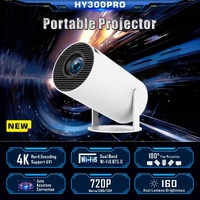 Portable 180 Degrees Adjustable Mini Projector - Full HD Home Theater thumbnail