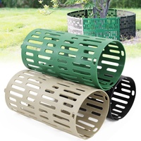 Grey Tree Guard Protector Roll (6 pieces/set) - Durable Plastic Garden Barrier for Plant Protection thumbnail