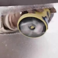 Yellow Rechargeable Electric Ice Scraper - Handheld Windshield Defroster thumbnail