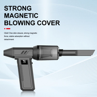 Black 130,000 Turn Compact Handheld Air Blower and Vacuum Cleaner with Dual Functionality thumbnail