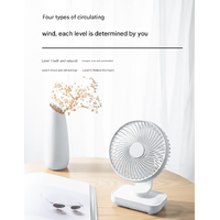 Pink Portable Mini Fan - Compact, Quiet, and Rechargeable for Personal Cooling thumbnail