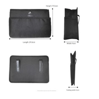 Beige Car Backseat Organizer - Compact and Convenient for Car Storage thumbnail