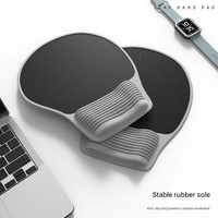 Orange Ergonomic Silicone Mouse Wrist Rest Pad - Comfortable Hand Support for Keyboard and Mouse thumbnail