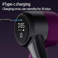 Dark Purple Multi-Function Pelvic Floor Muscle Trainer | LCD Display | Postpartum Recovery Thigh Trimmer | 360° Rotatable Leg Fitness Tool thumbnail