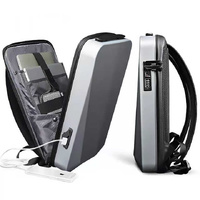 Black Gold Premium Hard Shell Business Backpack with TSA Lock and USB Charging Port, Waterproof Laptop Bag for Men thumbnail