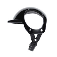 Size L Black Pet Safety Helmet - Stylish Protective Headgear for Dogs thumbnail