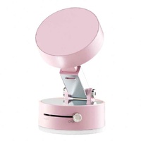 Pink Magnetic Phone Mount for Cars and Home, 360° Rotating Magnetic Stand with PC Mirror Sticker thumbnail