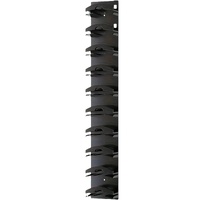 1 Pcs Black Adjustable Hat Organizer Rack for Baseball Caps - Space Saving Wall-Mounted Hat Storage with 2 Hanging Methods for Display and Storage(Bas thumbnail