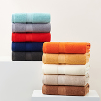 Mint Green Premium Thick Cotton Bath Towel for Adults - Soft and Absorbent Bathroom Towel thumbnail