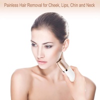 2-in-1 Women's Hair Removal Device - Electric Shaver & Facial Epilator, USB Rechargeable, Waterproof thumbnail