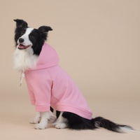 9XL Pink Cute Dog Hoodie with Adjustable Drawstring - Available in Various Sizes thumbnail