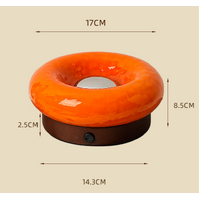 Yellow Donut Table Lamp - Rechargeable Touch Control LED thumbnail