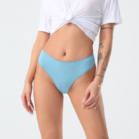 3 pcs Women's Low Waist Cotton Sexy Thong Underwear size L thumbnail