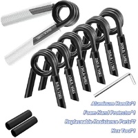7-in-1 Aluminum Metal Grip Strength Trainer Set with Adjustable Resistance - Wrist, Finger, and Arm Exercise（50LB-350LB） thumbnail