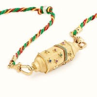 Mystical Tarot Charm Necklace - Boho Pendant（Rainbow pattern） thumbnail