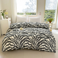 Leopard Duvet Cover - 3 Piece Bedding Set (with Corner Ties)Quilt cover 230cm x 230cm, pillowcase 51 x 92cm thumbnail