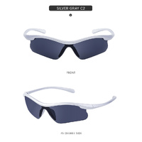 2 pcs Sports Cycling Windproof Sunglasses - UV Protection, Lightweight, Anti-Glare Design thumbnail