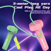 Dark blue 3-Meter Glow-in-the-Dark Rope Launcher Toy - Fun Stress Relief for All Ages thumbnail