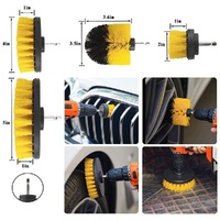Car Cleaning Supplies - Complete Auto Detail Brush Set for Interior, Exterior, Wheels & Tires - Power Scrubber Drill Brush Kit Included thumbnail